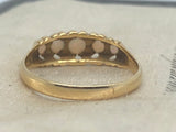 Edwardian 18ct Gold Five Stone Opal Ring