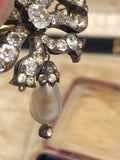 Georgian Paste Bow Brooch