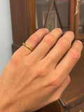 22ct Gold Donut Wedding Band