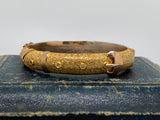 Edwardian 9ct Gold Buckle Bangle