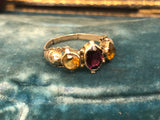 Early Victorian Three Stone Ring