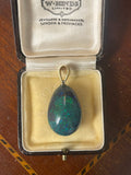 18ct Gold Opal Egg Pendant