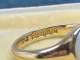 Reserved for I 1928 Opal 18ct Gold Signet Ring