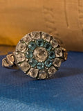 Reserved for C Georgian Paste Button Ring