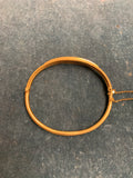 Victorian 15ct Yellow Gold June 14th 1900 Sapphire and Diamond Bangle