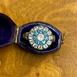 Reserved for C Georgian Paste Button Ring