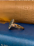 Reserved for C Georgian Paste Button Ring